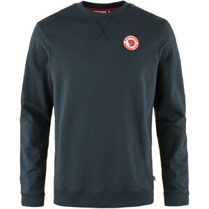 Fjällräven 1960 Logo Badge Sweater Herr, DARK NAVY, S Fjällräven 1960 Logo Badge Sweater Herr, DARK NAVY, S