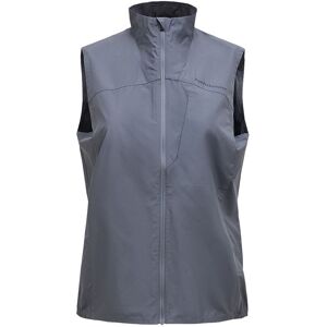 Peak Performance Glider Wind Vest Dam, L, QUIET GREY-Misty Lave Peak Performance Glider Wind Vest Dam, L, QUIET GREY-Misty Lave