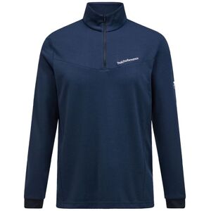 Peak Performance Chase Half Zip Herr, L, SALUTE BLUE