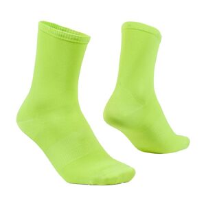 Grip Grab Airflow Lightweight Summer Socks, L, Yellow Hi-Vis