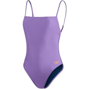 Speedo Adjustable Thinstrap Swimsuit Dam, Purple, 42