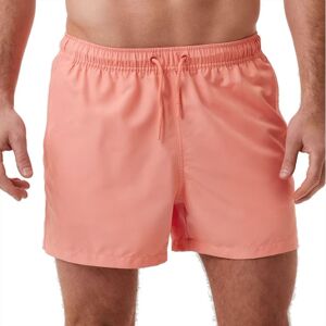 Björn Borg Borg Solid Swim Shorts Herr, S, BURNT CORAL