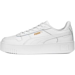 Carina Street Sneakers Dam, 40, PUMA White-PUMA White-PUMA Gold