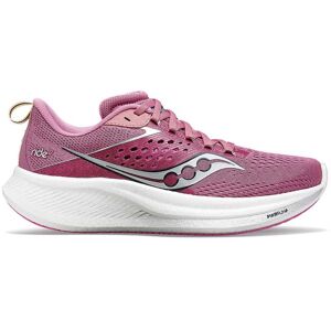 Saucony Ride 17 Dam, 39, ORCHID/SILVER