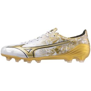 Mizuno Alpha Elite (U), 39, White/GE Gold/Black