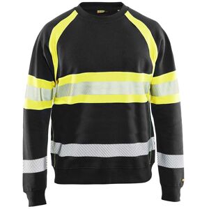 Blåkläder Hi-Vis Sweatshirt, XL, 9933 Svart/Varselgul