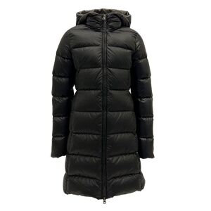 Colmar Long, Shiny Down Jacket With Fixed Hood Junior, 14, BLACK-DARK STEEL