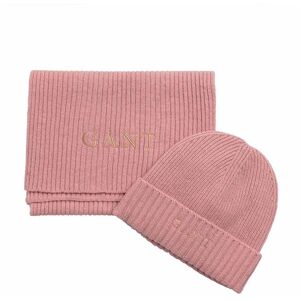 GANT Scarf & Beanie With Gift Box, Rose, 0