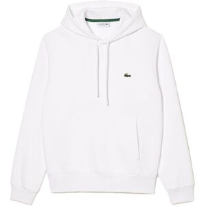 Lacoste Organic Cotton Hoodie Herr, White, 6