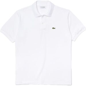 Lacoste Original L.12.12 Petit Piqué Cotton Polo Shirt Herr, White, 7 Lacoste Original L.12.12 Petit Piqué Cotton Polo Shirt Herr, White, 7