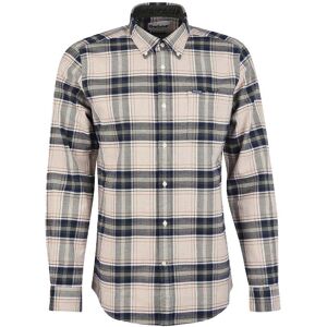 Barbour Betsom Tailored Fit Shirt Herr, M, Stone Marl Barbour Betsom Tailored Fit Shirt Herr, M, Stone Marl