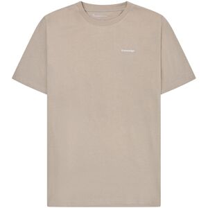 Knowledge Cotton Back print t-shirt Herr, S, 1228 Light feather gray Knowledge Cotton Back print t-shirt Herr, S, 1228 Light feather gray