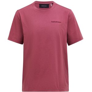 Peak Performance Original Small Logo Tee Herr, M, Wild Rouge Peak Performance Original Small Logo Tee Herr, M, Wild Rouge