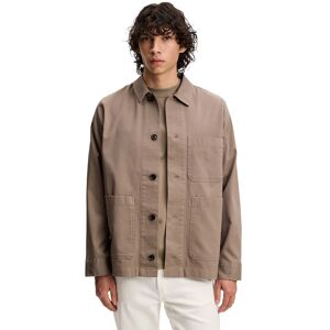 J.Lindeberg Easton Cotton Overshirt Herr, M, BRINDLE J.Lindeberg Easton Cotton Overshirt Herr, M, BRINDLE
