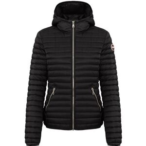 Colmar Slim Fit Hooded Down Jacket Dam, Svart, 40