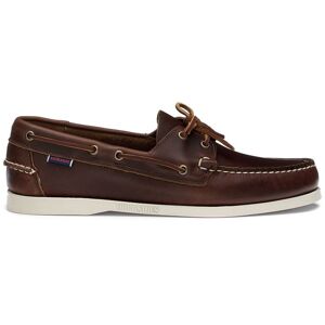 Sebago Docksides Portland Waxed Herr, Brown, 46,5