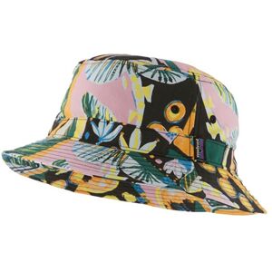 Patagonia Wavefarer Bucket Hat, L, Island Seeds: Milkweed Mauve