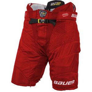 Bauer Supreme Ultrasonic Byxa Senior, Röd, XL