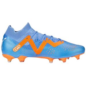 Future Match FG/AG, 40.5, Blue Glimmer-PUMA White-Ultra Orange