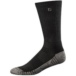 FootJoy TechSof Tour Crew Sock Herr, Svart, O/S