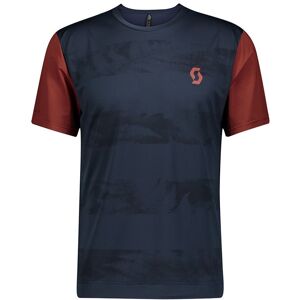 Scott Trail Flow S/SL T-shirt Herr, Blå/Röd, S