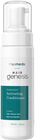 maxmedix HairGenesis TrichoCeutical Activating Conditioner - Balsam för tunt hår & mot håravfall hos både kvinnor & män - Ger glans & återfuktning maxmedix HairGenesis TrichoCeutical Activating Conditioner - Balsam för tunt hår & mot håravfall hos både kvinnor & män - Ger glans & återfuktning