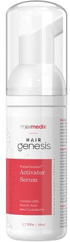 maxmedix HairGenesis TrichoCeutical Serum - Med naturliga växtextrakt - Serum mot tunt hår - Främjar friskt hår och motverkar håravfall - 50ml Serum maxmedix HairGenesis TrichoCeutical Serum - Med naturliga växtextrakt - Serum mot tunt hår - Främjar friskt hår och motverkar håravfall - 50ml Serum