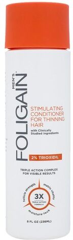 Foligain Trioxidil Balsam för Män - Balsam för tunt hår - Behandling med Trioxidil för fyllighet, volym och glans - 236ml