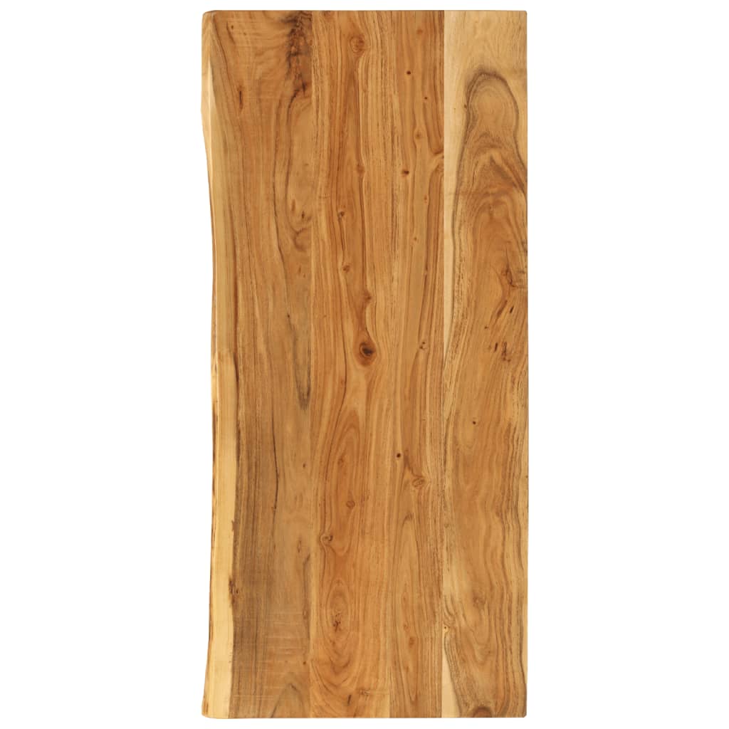 vidaXL Doska na kúpeľňovú skrinku masívne akáciové drevo 120x55x2,5 cm