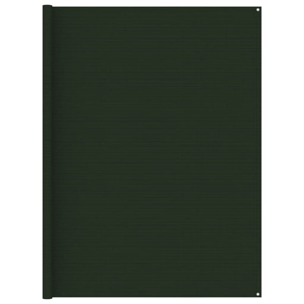 vidaXL Koberec do stanu 250x250 cm tmavo zelený