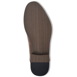 vidaXL Pánske šnurovacie členkové topánky, hnedé, veľkosť 42, PU koža