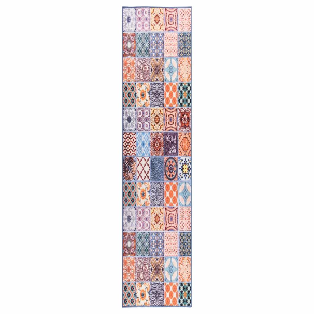 vidaXL Koberec behúň mozaikový 80x350 cm