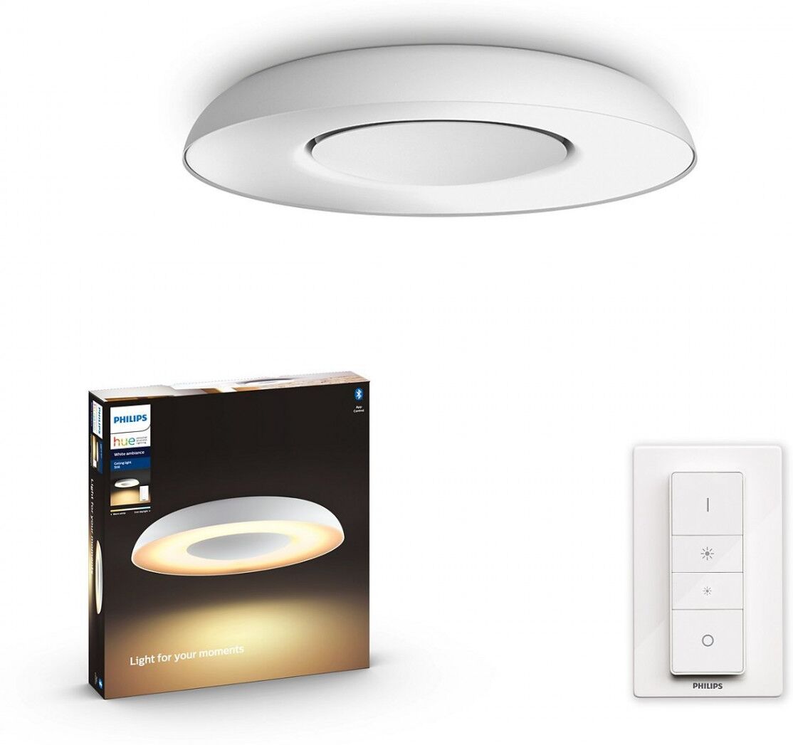 Philips Hue 32613/31 / P6 LED prisadený luster Still 1x32W   2200-6500K - Bluetooth, s diaľkovým ovládačom