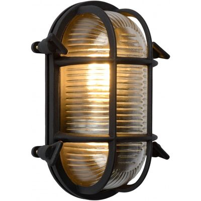 Lucide 11891/20/30 nástenná vonkajšia lampa Dudley 1x40W E27 IP65 - čierna, stmievateľná Lucide 11891/20/30 nástenná vonkajšia lampa Dudley 1x40W E27 IP65 - čierna, stmievateľná