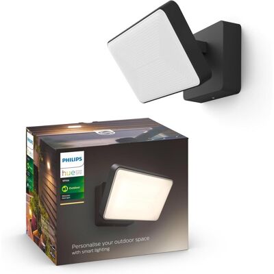 Philips Hue 8719514382763 LED vonkajší reflektor Welcome 1x20,5W 2600lm 2700K IP44 - stmievateľné, White, čierna Philips Hue 8719514382763 LED vonkajší reflektor Welcome 1x20,5W 2600lm 2700K IP44 - stmievateľné, White, čierna