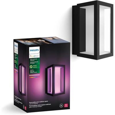 Philips HUE 17429/30 / P7 Impress exteriérové nástenné svietidlo 8W = 1200L LED IP44 2200-6500K RG Philips HUE 17429/30 / P7 Impress exteriérové nástenné svietidlo 8W = 1200L LED IP44 2200-6500K RG