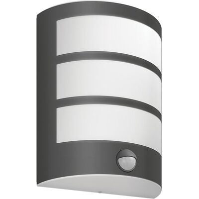 Philips 8719514417656 LED záhradné nástenné svietidlo s pohybovým čidlom Python 1x6w 500lm 4000K IP44 - antracit Philips 8719514417656 LED záhradné nástenné svietidlo s pohybovým čidlom Python 1x6w 500lm 4000K IP44 - antracit