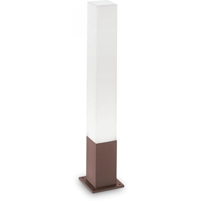 Ideal Lux 213088 záhradná stĺpiková lampa Edo 1x15W GX53 IP44 - kávová Ideal Lux 213088 záhradná stĺpiková lampa Edo 1x15W GX53 IP44 - kávová