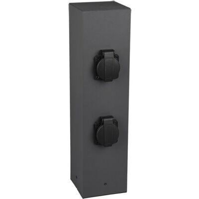 Trio 9964-42 zásuvkový stĺpik Garden Socket 4zásuvky max 3600W - typ schuko, antracit Trio 9964-42 zásuvkový stĺpik Garden Socket 4zásuvky max 3600W - typ schuko, antracit