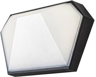 Rabalux 8114 LED vonkajšia nástenná lampa Salvador 1x10W   4000K   IP65 - čierne prevedenie