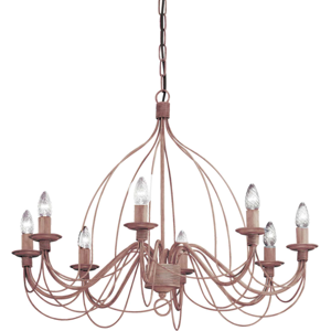 závesné svietidlo - luster Ideal lux CORTE 057194 - starožitná hrdza závesné svietidlo - luster Ideal lux CORTE 057194 - starožitná hrdza