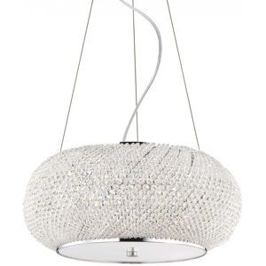 závesné svietidlo - luster Ideal lux PASHA 082158 - chróm závesné svietidlo - luster Ideal lux PASHA 082158 - chróm