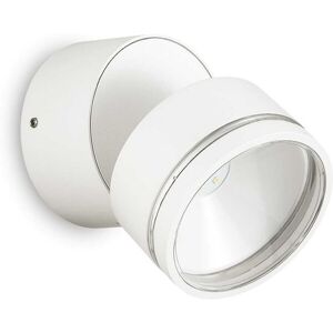 Ideal Lux 285474 LED vonkajšie nástenné svietidlo Omega Ap Round 1x7W 610lm 3000K IP54 - biela Ideal Lux 285474 LED vonkajšie nástenné svietidlo Omega Ap Round 1x7W 610lm 3000K IP54 - biela
