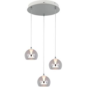 Trio T331630306 LED závesné stropné svietidlo FLYNT 8W integrovaný LED zdroj 3x880lm 2300+3000+4000K na lanku Trio - SwitchDimmer chróm číra Trio T331630306 LED závesné stropné svietidlo FLYNT 8W integrovaný LED zdroj 3x880lm 2300+3000+4000K na lanku Trio - SwitchDimmer chróm číra