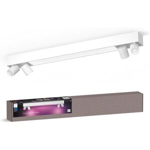 Philips Hue 8720169318618 LED prisadené stropné svietidlo Centris 4x4,2+40W GU10 2000-6500 RGBK Philips Hue 8720169318618 LED prisadené stropné svietidlo Centris 4x4,2+40W GU10 2000-6500 RGBK