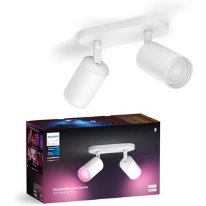 Philips HUE 8720169319455 LED bodové stropné svietidlo Fugato 2x4,2W GU10 2000-6500K+RGBK Philips HUE 8720169319455 LED bodové stropné svietidlo Fugato 2x4,2W GU10 2000-6500K+RGBK