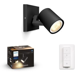 Philips Hue 8719514338326 LED nástenné bodové svietidlo Runner 1x5W GU10 350lm 2200-6500K - Bluetooth, stmievateľné, diaľkové ovládanie, White Ambiance, čierna Philips Hue 8719514338326 LED nástenné bodové svietidlo Runner 1x5W GU10 350lm 2200-6500K - Bluetooth, stmievateľné, diaľkové ovládanie, White Ambiance, čierna
