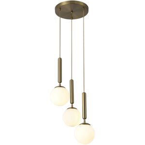 Rabalux 5353 závesný luster Divina 3x9W E14 IP20 - zlatá Rabalux 5353 závesný luster Divina 3x9W E14 IP20 - zlatá