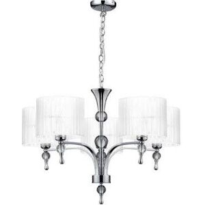 Azzardo AZ1007 závesné stropné svietidlo Impress 5 5x50W E27 IP20 - biela Azzardo AZ1007 závesné stropné svietidlo Impress 5 5x50W E27 IP20 - biela