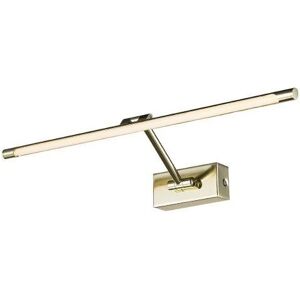Azzardo AZ2654 LED nástenné svietidlo nad zrkadlo Davinci 58 1x10W 705lm 3000K IP20 - zlatá Azzardo AZ2654 LED nástenné svietidlo nad zrkadlo Davinci 58 1x10W 705lm 3000K IP20 - zlatá
